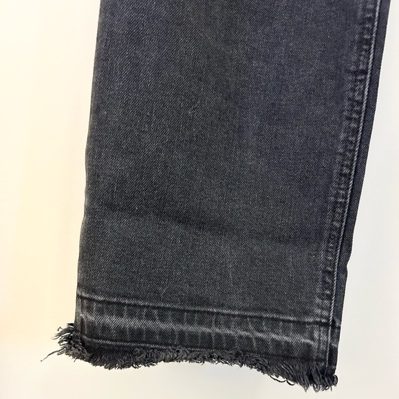 DENIM FORUM, Aritzia Arlo High-rise Straight Black Jeans, Organic - size 29 - Picture 2 of 9